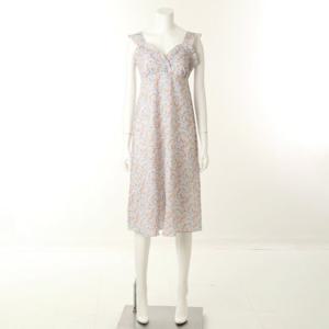 [와코루] 여성 수입 면100% 지지미나염 컵슬립 (WFS3801R BU)