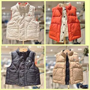 블루독베이비 10 25FW  하이넥 퀼팅 덕다운 베스트 2종텍 1 (145A191300102)