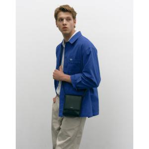 JUBA5F633BK [LUKE] 루크 블랙 소가죽 미니 크로스백