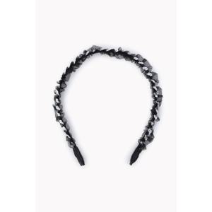 [베네통키즈]블랙 스팽글 헤어밴드QCET10541BK