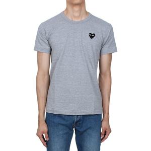 [꼼데가르송] 25FW 블랙 와펜 반팔티(P1T076) (AX T076 051 1)