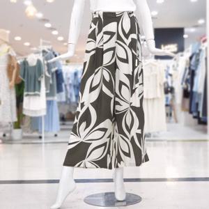 [ab.f.z]뒷밴딩 와이드핏 야자수 팬츠 치마바지 FSPNZ3P36H