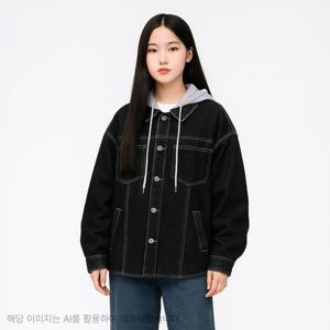 [더데이걸]힙해 박시 데님 셔켓 TGJA25802 [모다아울렛 남양주점