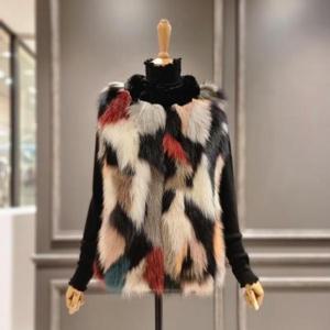 [아니베에프]  A2BLVT500_폭스 퍼 베스트