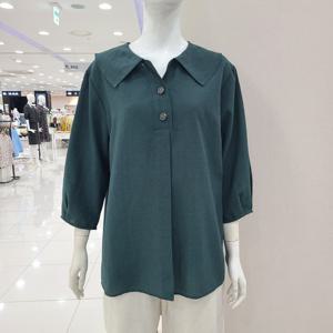 [크레송]카라가이쁜칠부소매블라우스 NWCFBP51B_US