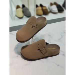 [한슈]피넛 둥근코 버클 블로퍼 앞1/굽3cm AHS49004mh