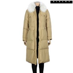 [시슬리]시슬리 폭스퍼 구스다운 포켓 롱 점퍼 SAPDC9361_BG