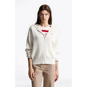 [타미힐피거여성]T22F6KCD040WT1 후드 집업 가디건