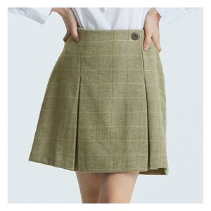 [미쏘]턱디테일 미니 스커트 (MIWWHC103G-T)