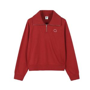 [폴햄]여성 소프트테리 하프집업 크롭 맨투맨 (PHE3TR2030A)