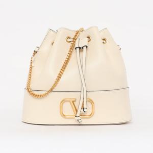 [당일발송]발렌티노 V로고 체인 레더 여성 버킷백 6W2P0T83 HPF I16