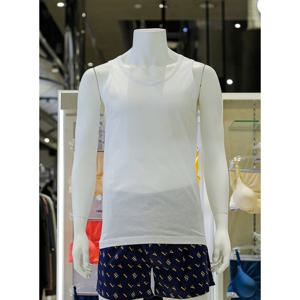 [휠라언더웨어] FI4RNG9003M(WHI) 면40수 남성 조끼런닝