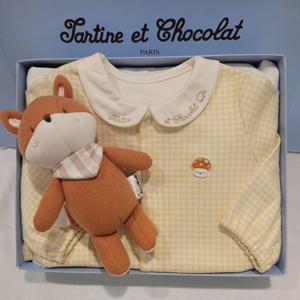 쇼콜라 Y체크슈트여아인형세트 (TNNWUS03UM)가을겨울공용출산백일선물