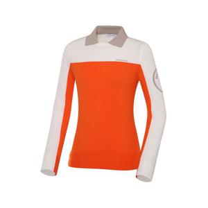 [와이드앵글]여성 CO 컬러 블록 폴로 스웨터 WWU23K14O4