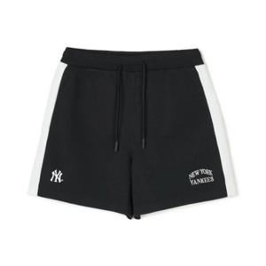 MLB반바지 PQJ 3FSPV0243-50BKS 여성 스포티브 바시티 배색 3.5부 반바지