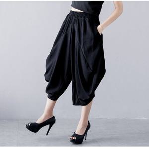 마원피스 LC8900 얇고시원한 루즈핏티 배기바지선택 할렘바지