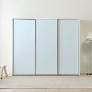 [착불] 동서가구 에센셜 3도어 슬라이드 옷장 2100 DF926812