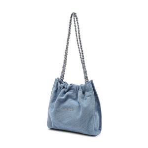 [코코체인] 중청 데님 드로우스트링 체인 숄더 S JABA5F169B2