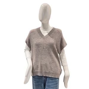 [파파야]오버핏 니트 조끼(PNPRKT014A)