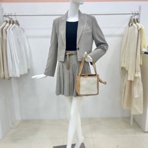 [플라스틱아일랜드]싱글 크롭 홑겹자켓(PQ2WJ961)_CA