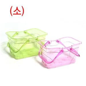 에엘 투명물받이형목욕바구니(소) 색상임의배송