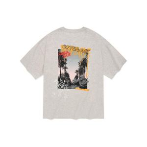 M 커버낫반팔티 CQK CO2402ST18-OT 플렌티 스트릿 티셔츠 오트밀