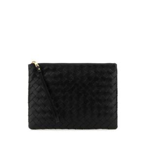 보테가베네타 클러치 파우치 749922VCPP3 8425 BLACK GOLD