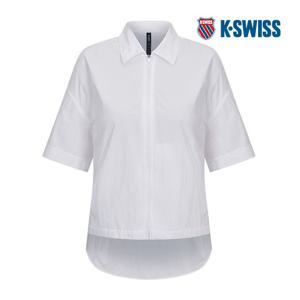 [케이스위스] (KS7_1KSYSMU501_WH_) 여성 바이스 WR 반팔셔츠 1KSYSMU501_WH