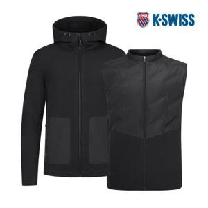 [케이스위스] (KS7_1KSJKSU002_BK_) 남성 카이프로 웜 2in1 재킷 1KSJKSU002_BK