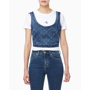 [캘빈클라인 진](47D708G)여성 CK AOP 탱크