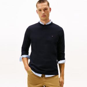 [공식][타미힐피거] 머서라이즈 자카드 롱 슬리브 (T12F7TPO110MT1DW5)