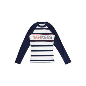 MLB 여성 스트라이프 배색 래쉬가드 31SWS8831-50N