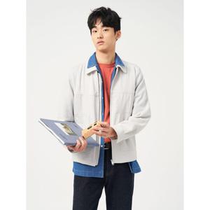 [빈폴멘] 젠틀테크 카라 디터쳐블 아우터 - 아이보리 (BC5339C170)