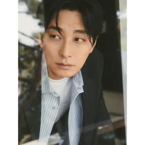 [빈폴멘] 젠틀테크 스트라이프 반소매 셔츠 - 스카이 블루 (BC5465C82Q)