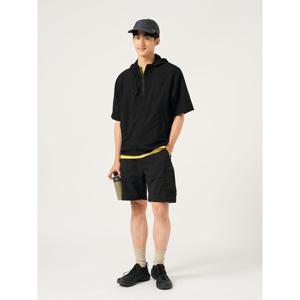 [25FW 신상] [빈폴멘] [BEANPOLEKNAP] 나일론 유틸리티 하프팬츠 - 블랙 (BC5725N025)