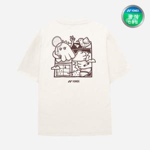 요넥스 배드민턴 오버핏 캐주얼 반팔 티셔츠 253TS038U
