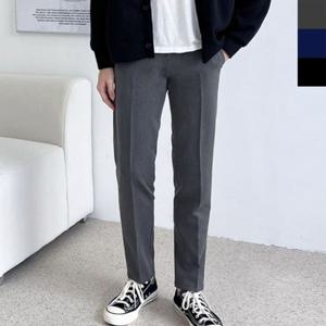 D27 남성 스판 슬랙스바지 남자바지 캐주얼 정장 1P