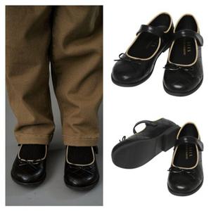 빈 BEEN BZ54AF01BK 여아 블랙 퀼팅 구두PG