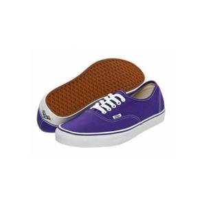 반스 어센틱 신발 스니커즈 남여공용 퍼플 0QER6LM