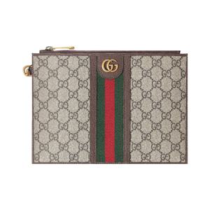 [스크래치/불량] [구찌] 오피디아 웹 클러치백/브라운/672989 96IWT 8745