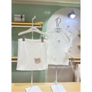 압소바HM (출산선물)베핑코튼모달 속싸개배냇저고리 2종세트 (Z10A2D10110)