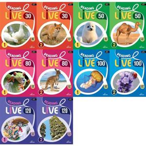 [립앤런] 초등학생 추천 Reading Live 2nd Edition 30+50+80+100+120 각 1-2권 세트 (전 10권)