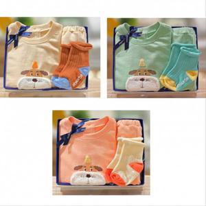 압소바 HK(아기상하복) 포니도그 상하복 양말세트(25년가을신상) (A2513005P)