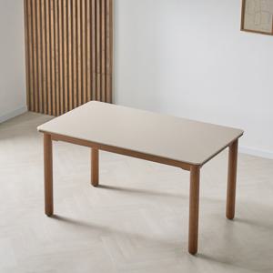 [착불배송 상세확인] CZ2390 세라믹 4인용 원목식탁 1400 1color