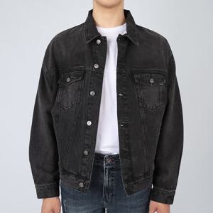 [게스]게스 남성 청자켓 오버핏 데님 블랙 MO6D3881