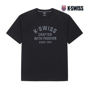 [케이스위스] (KS7_1KSTSFU906_BK_) 클래식66 크래프트 반팔 티 1KSTSFU906_BK