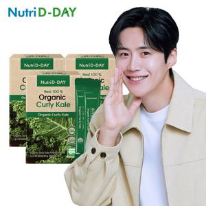 뉴트리디데이 리얼 100% 유기농 컬리케일 30포 x 3개 총 90포