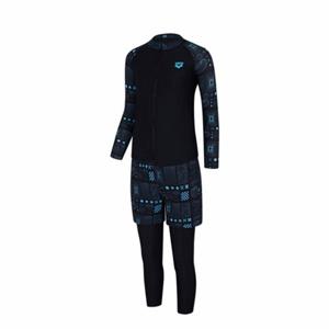 [아레나] 지오 남아 레시가드바지셋트 A4BB1BS04BLK-IDG