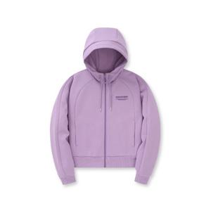 디스커버리후드집업 AQS DWTR41044-VOS 여성 크롭 트레이닝 후드형 자켓