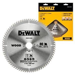 디월트원형톱날 디월트/DWA812280W/씬 커프 목재용 원형톱날/규격 8 1